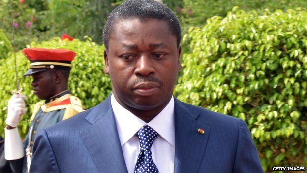 Togo president takes early lead in vote tally