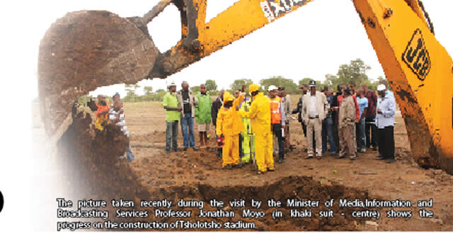 Tsholotsho Stadium: Contractor raring to go