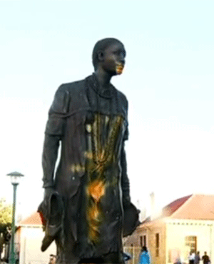 MK veteran Simelane’s statue vandalised