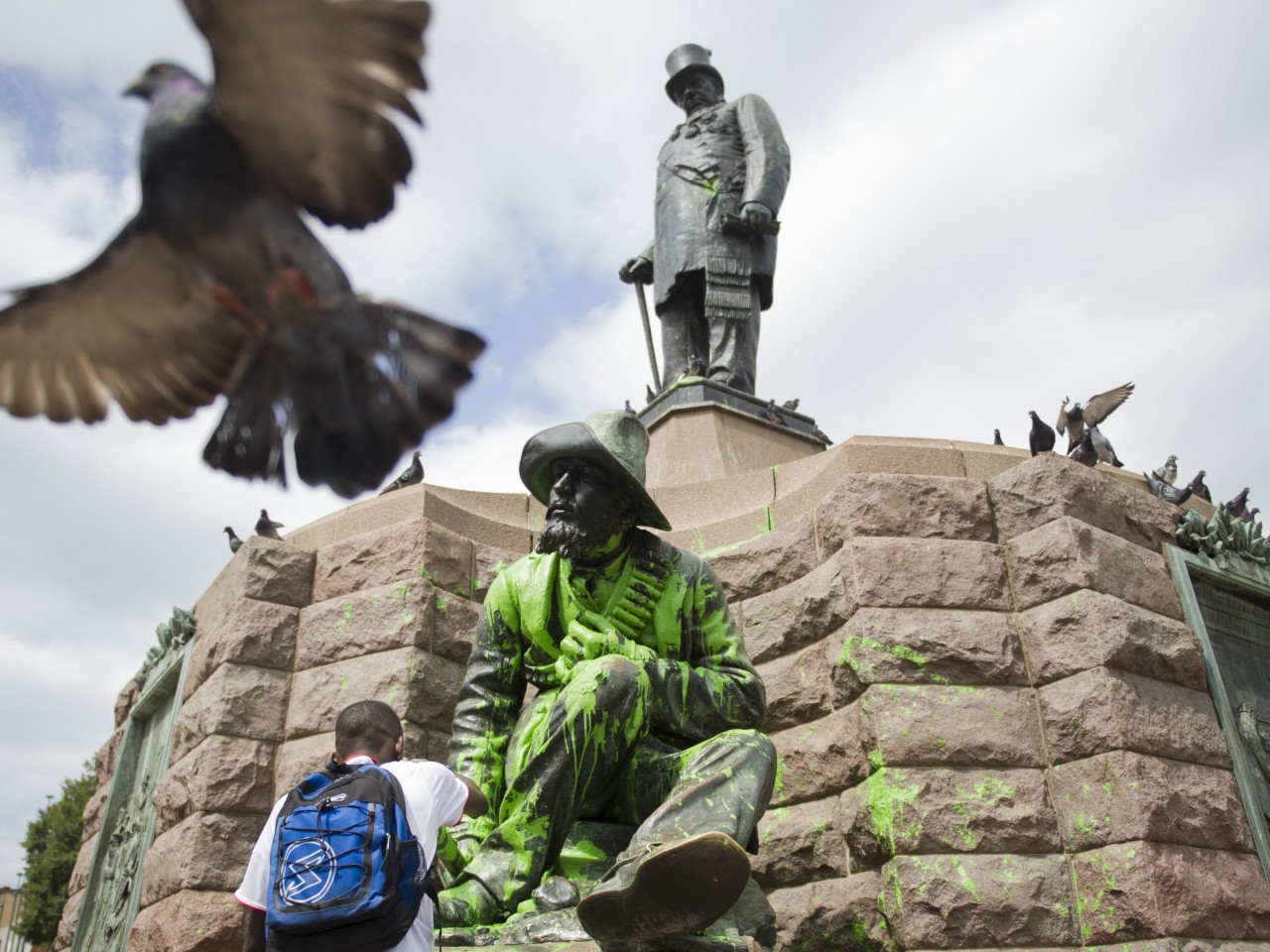 ‘Statue vandalism is a criminal act’