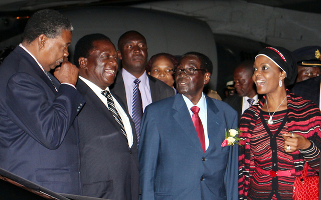President arrives for ZITF