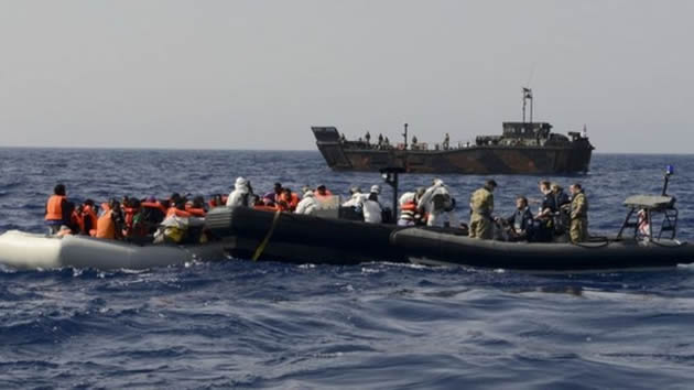 EU backs migrant crisis naval force