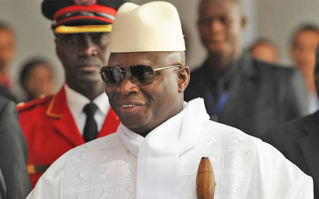Gambia’s Jammeh criticises families of dead migrants