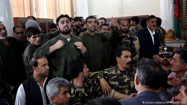 Afghan police officers jailed over woman’s mob killing