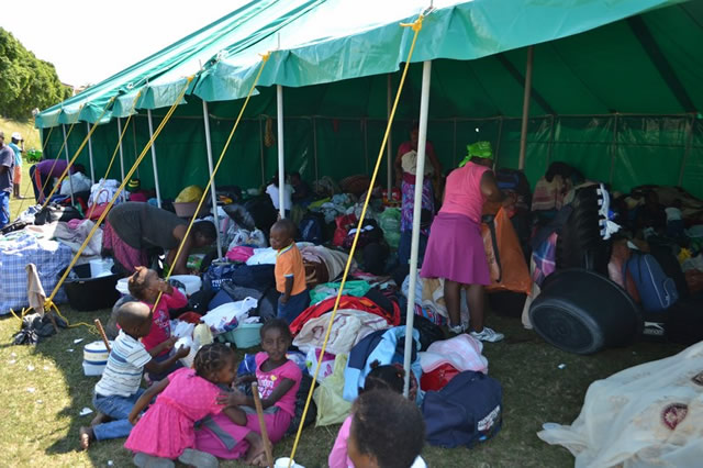 14 Zimbabweans holed up in xenophobia camp