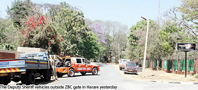 Pandemonium as ZBC locks out Deputy Sheriff