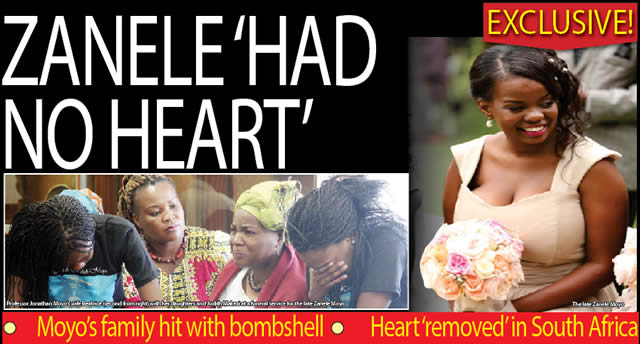 ZANELE ‘HAD NO HEART’
