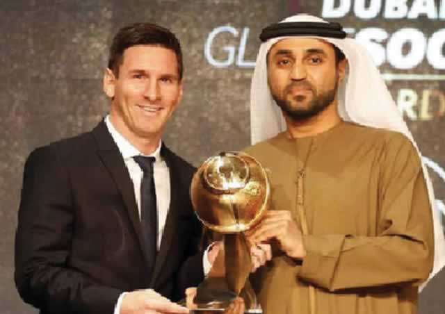 Messi, Barcelona win big at Awards