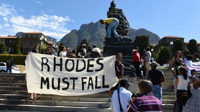 Topple the Rhodes statue? Better to rebrand him a war criminal