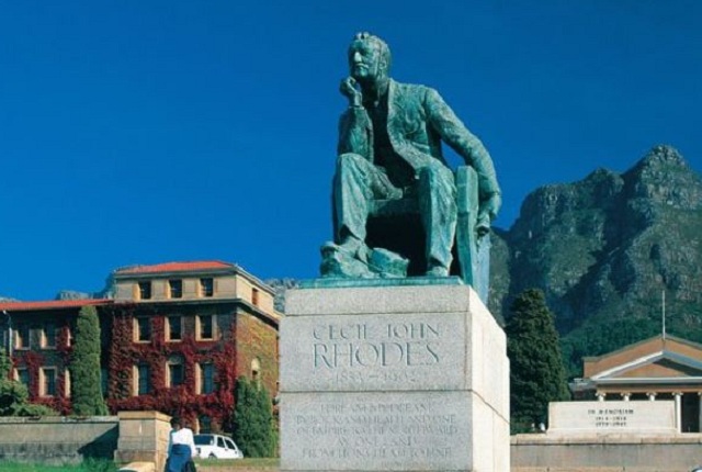 Attempt to cut down Rhodes’ statue foiled