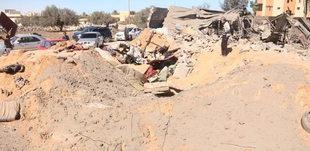 US air strikes kill 40 in Libya