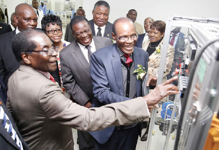 President commissions e-passport centre…Machines print 16,000 booklets per day