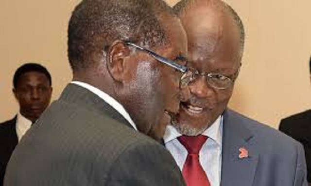 Mugabe steals show in Uganda