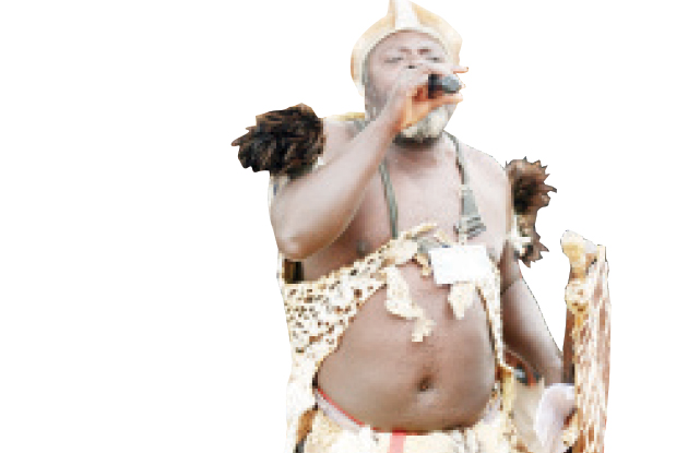 Imbongi enchant VP Mphoko