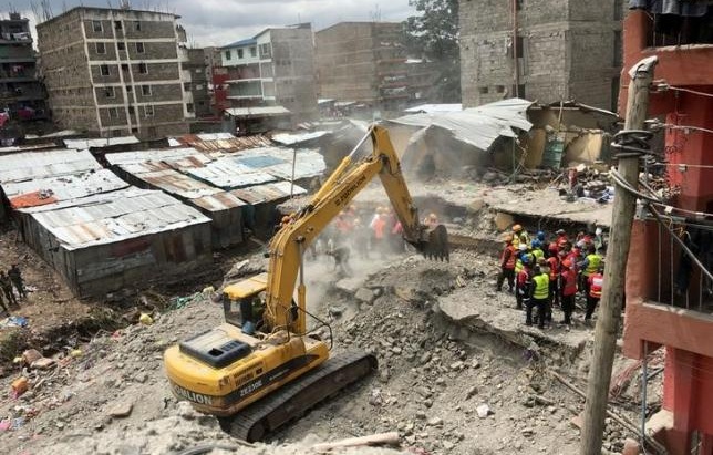 Kenya rips down shoddy buildings after deadly collapse