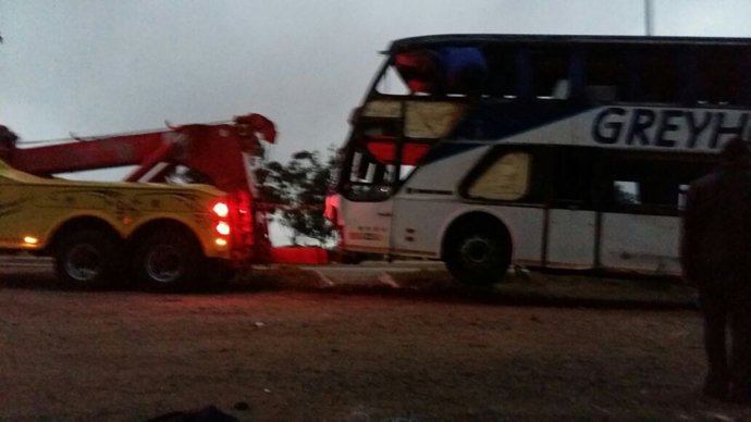 BREAKING NEWS: Greyhound crashes in SA