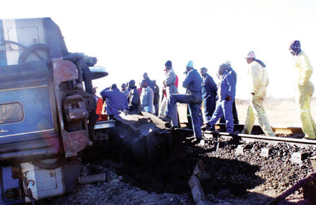 Haulage truck menace