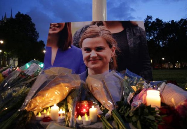 Shock killing halts Britain’s EU campaign