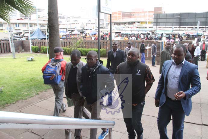 Lumumba surrenders to cops