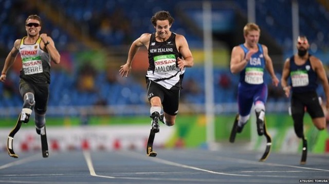 NZ ‘blade runner’ beats Pistorius record