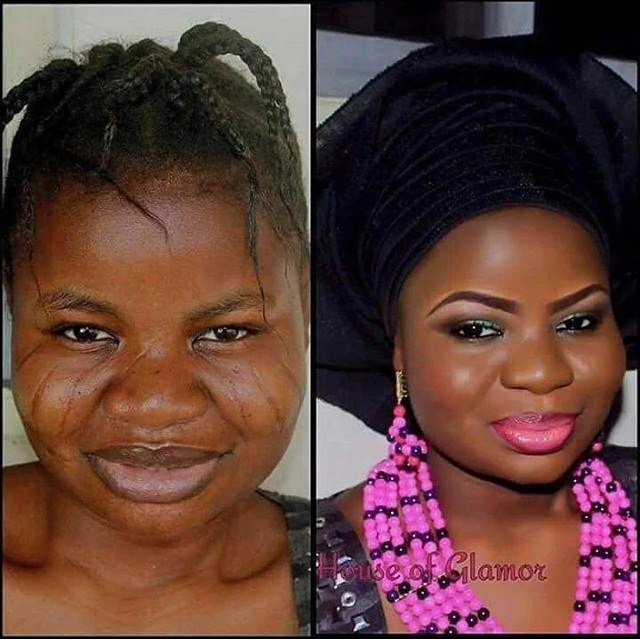Don’t deceive that brother with make-up!