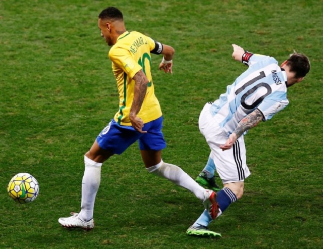Brazil ease past rivals Argentina
