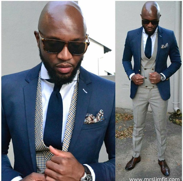 A classic groom never goes wrong . . .