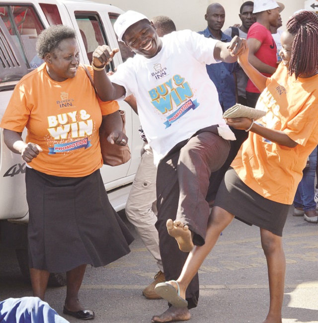 Penniless, barefoot man wins car