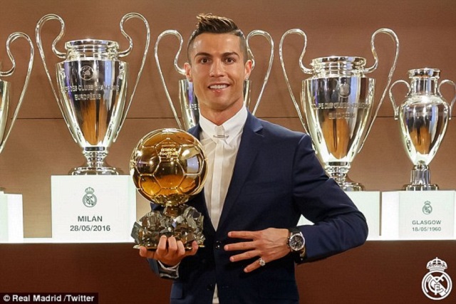Ronaldo is world’s best