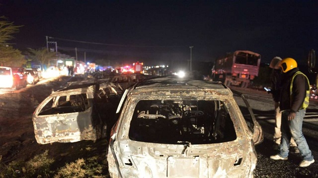 Over 30 dead in Kenya fuel tanker fireball