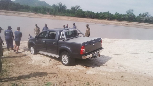 Smugglers use donkeys to tow car stolen in South Africa