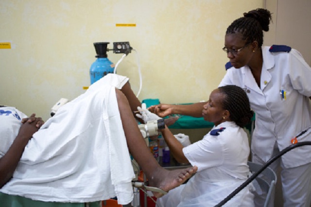 Cervical cancer screening training for Mat South