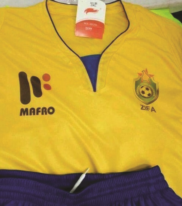 Zimbabwe Afcon kit out