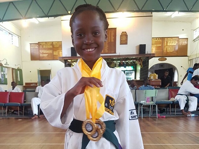 Ruvarashe toast for Byo karate championships
