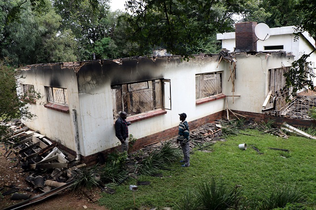 Pensioner loses everything to fire