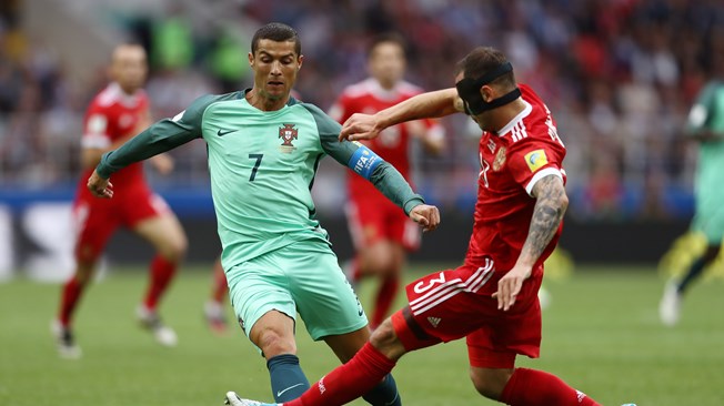 Ronaldo header sinks Russia