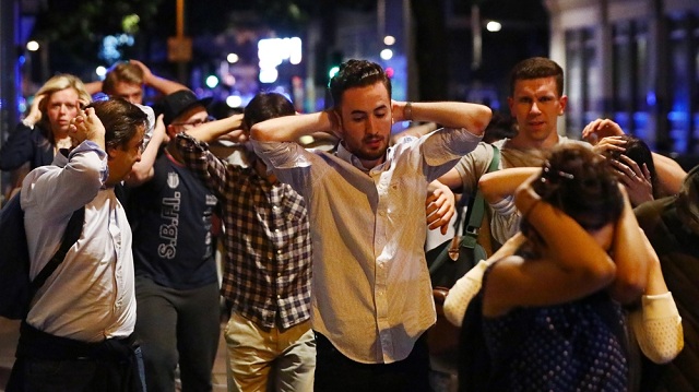 Panic, horror at London Bridge