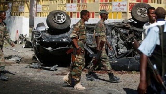 Somalia army ends deadly al-Shabab restaurant siege