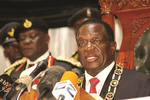 President Emmerson Mnangagwa