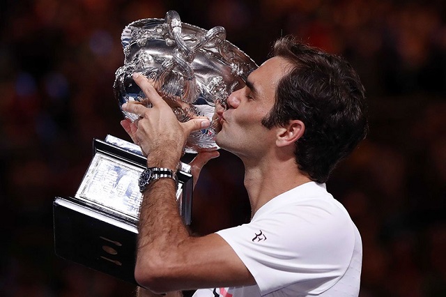 Federer wins 20th Grand Slam title