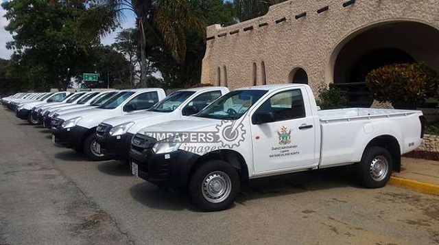 Government gives district administrators vehicles
