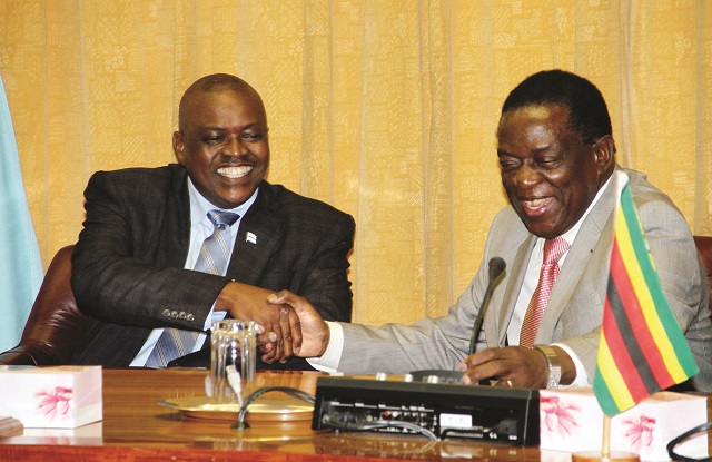 ED meets Botswana President
