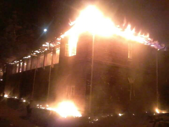 UPDATED: Plumtree High hostel razed by fire