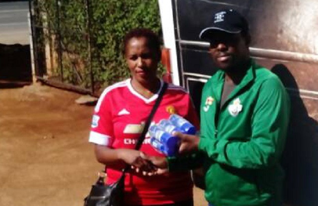 Bosso supporters donate cold sprays