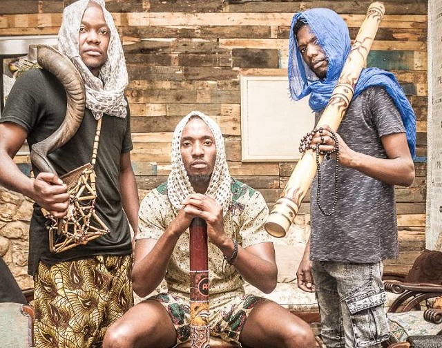 Djembe Monks: Pure, unadulterated and LIVE . . . trio hosts quarantine party