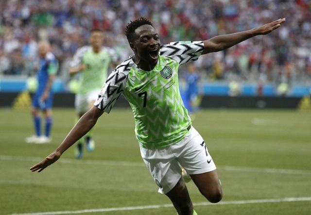 Nigeria’s Musa punishes Iceland