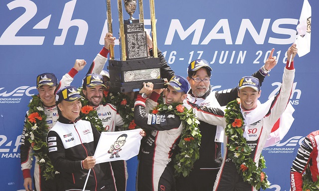Toyota win Le Mans with Alonso