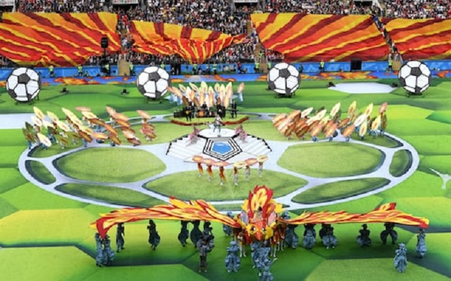 Fifa World Cup opening ceremony a damp squib