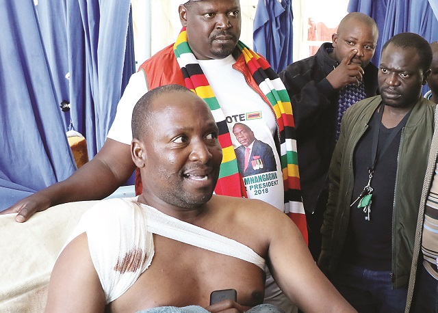 Blast victims speak from hospital