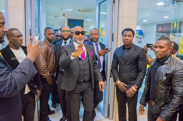 Koffi Olomide lands in Zambia, pays tribute to former presidents